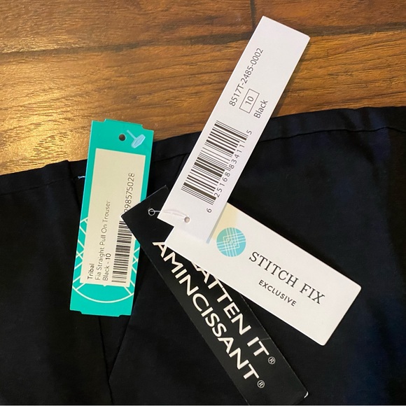 NWT Tribal Straight Leg Trousers Size 10 - Picture 3 of 3